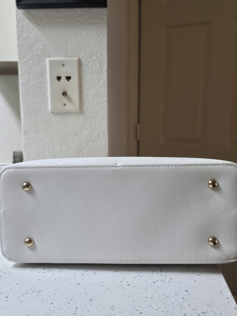 Loungefly Harry Potter Deathly Hallows White Satchel with Crossbody Strap - Picture 5 of 11